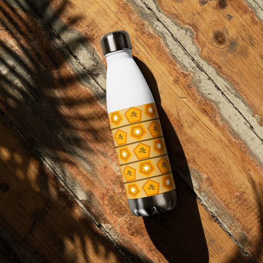 Petals and Leaves Dance Stainless steel water bottle