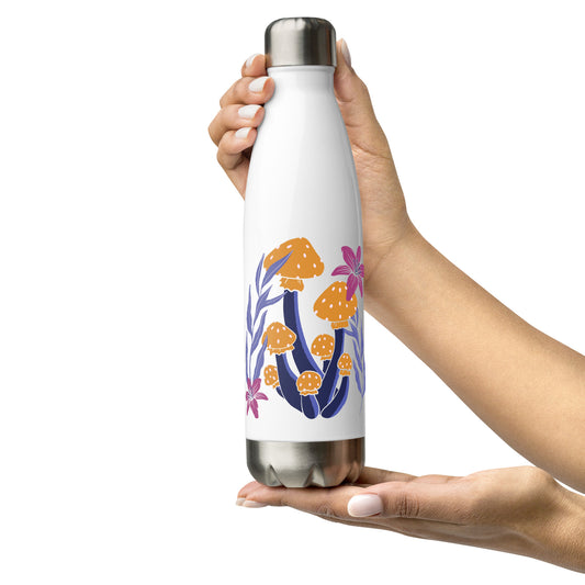 Mushroom Marvels Stainless steel water bottle