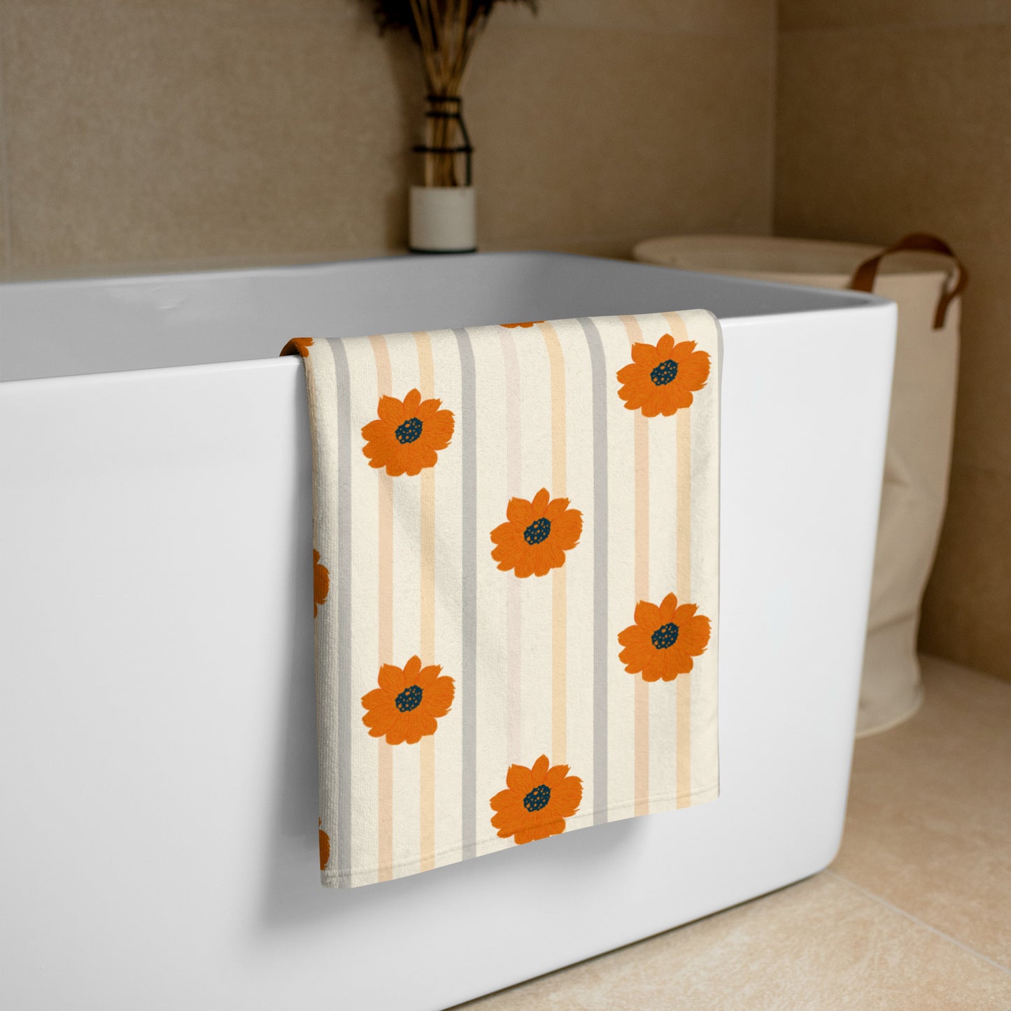 Golden Sunflower Towel