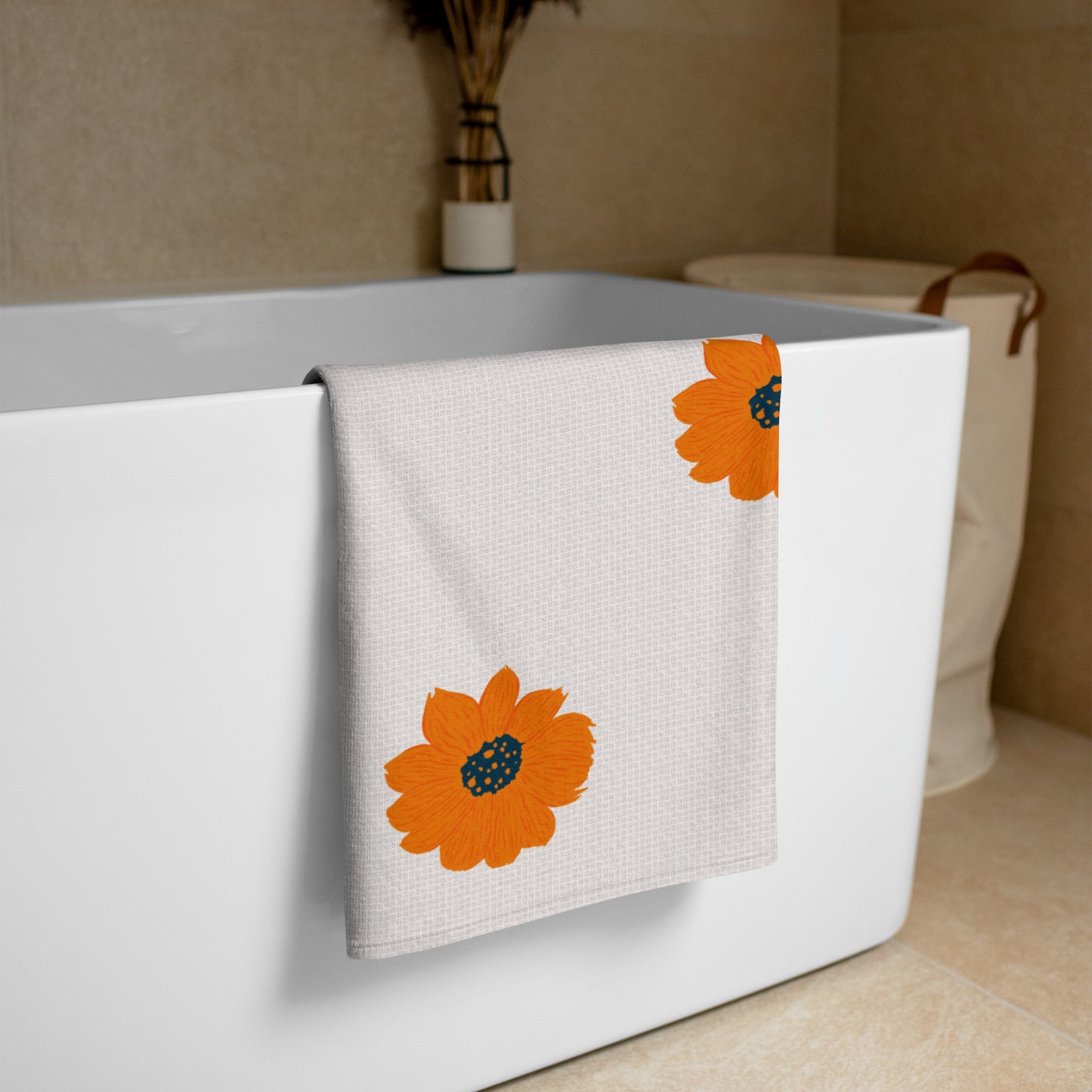 Golden Sunflower Towel