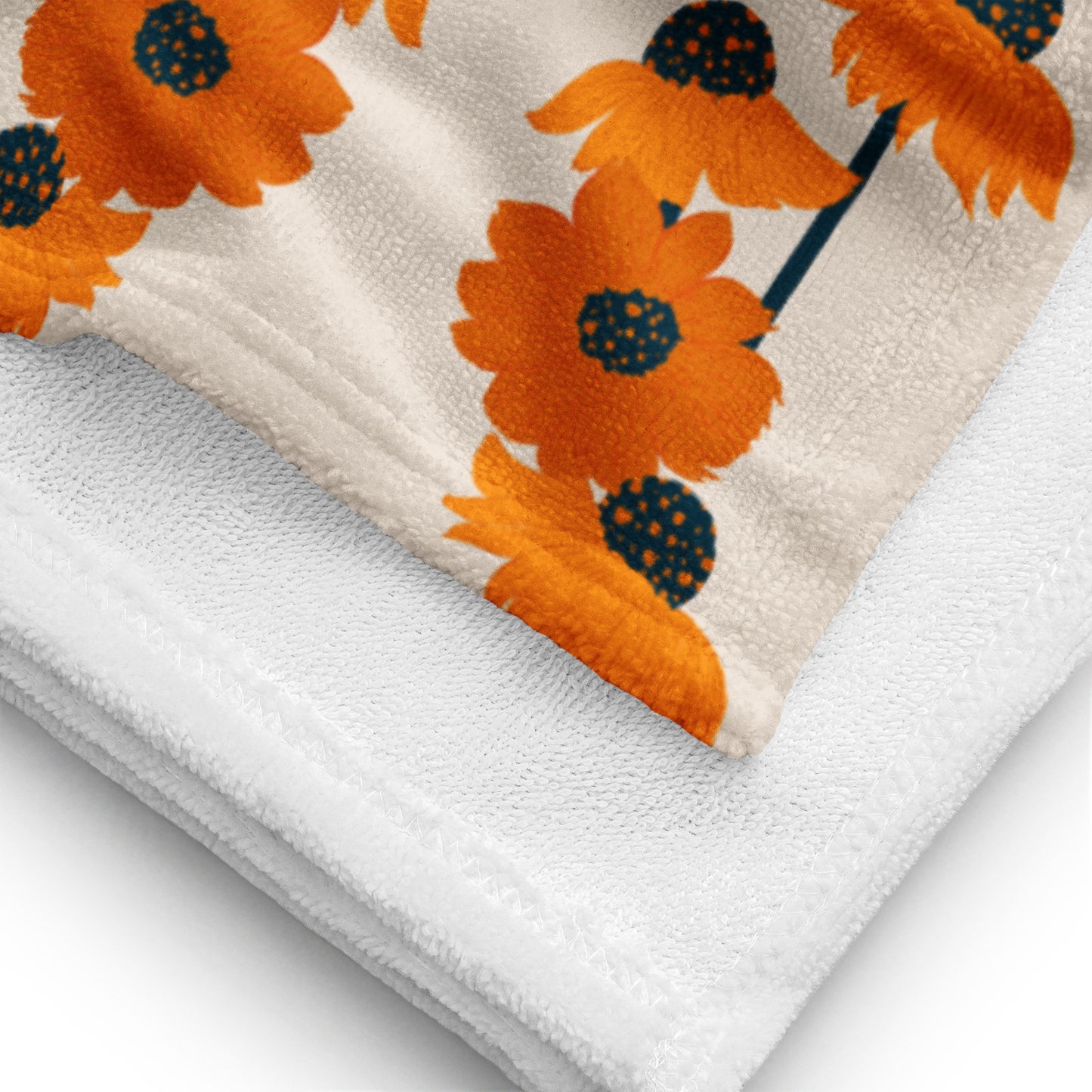 Golden Sunflower Towel