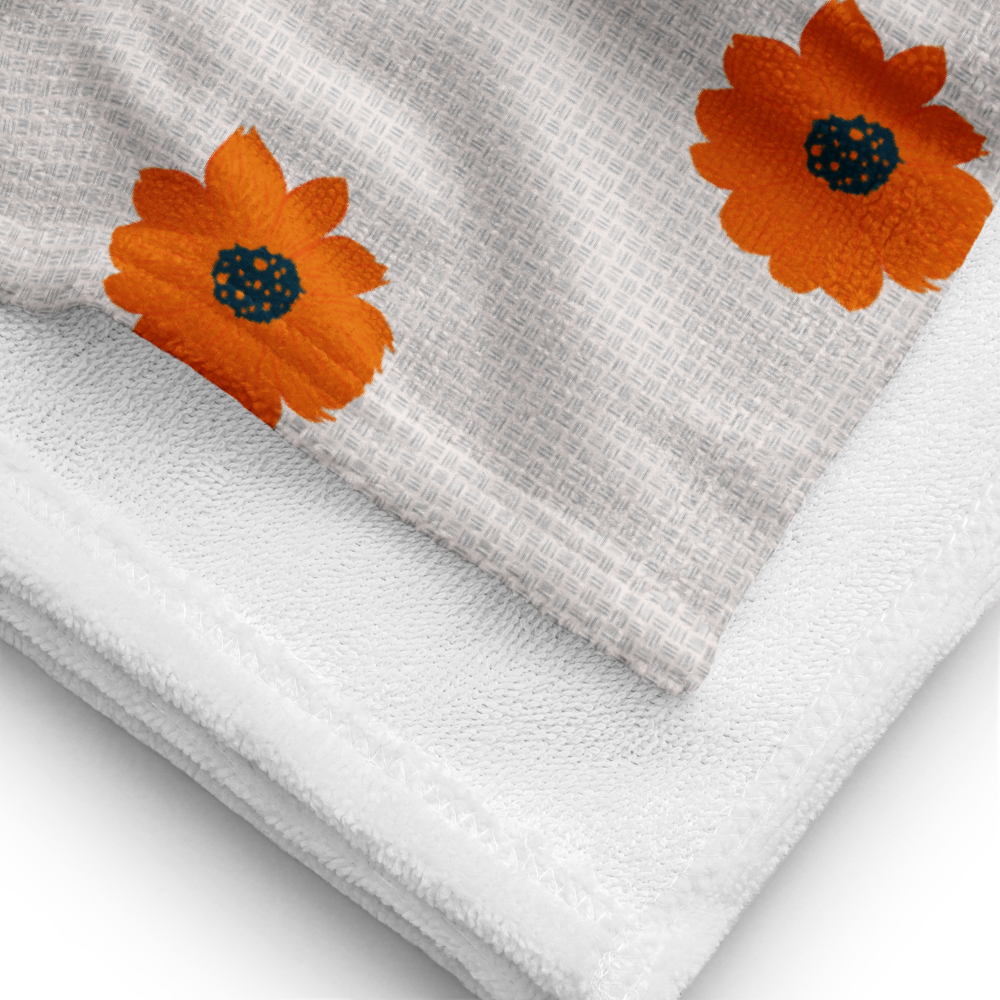 Golden Sunflower Towel