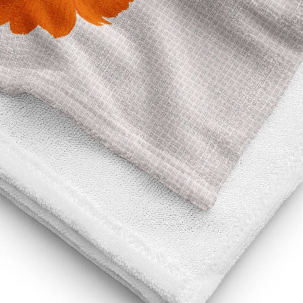 Golden Sunflower Towel