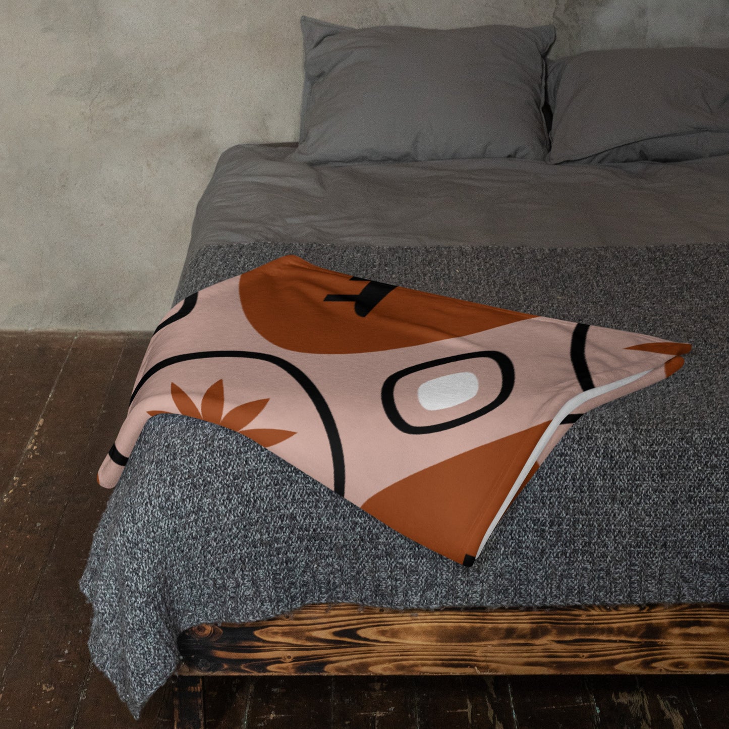 Shapes in Sight Throw Blanket