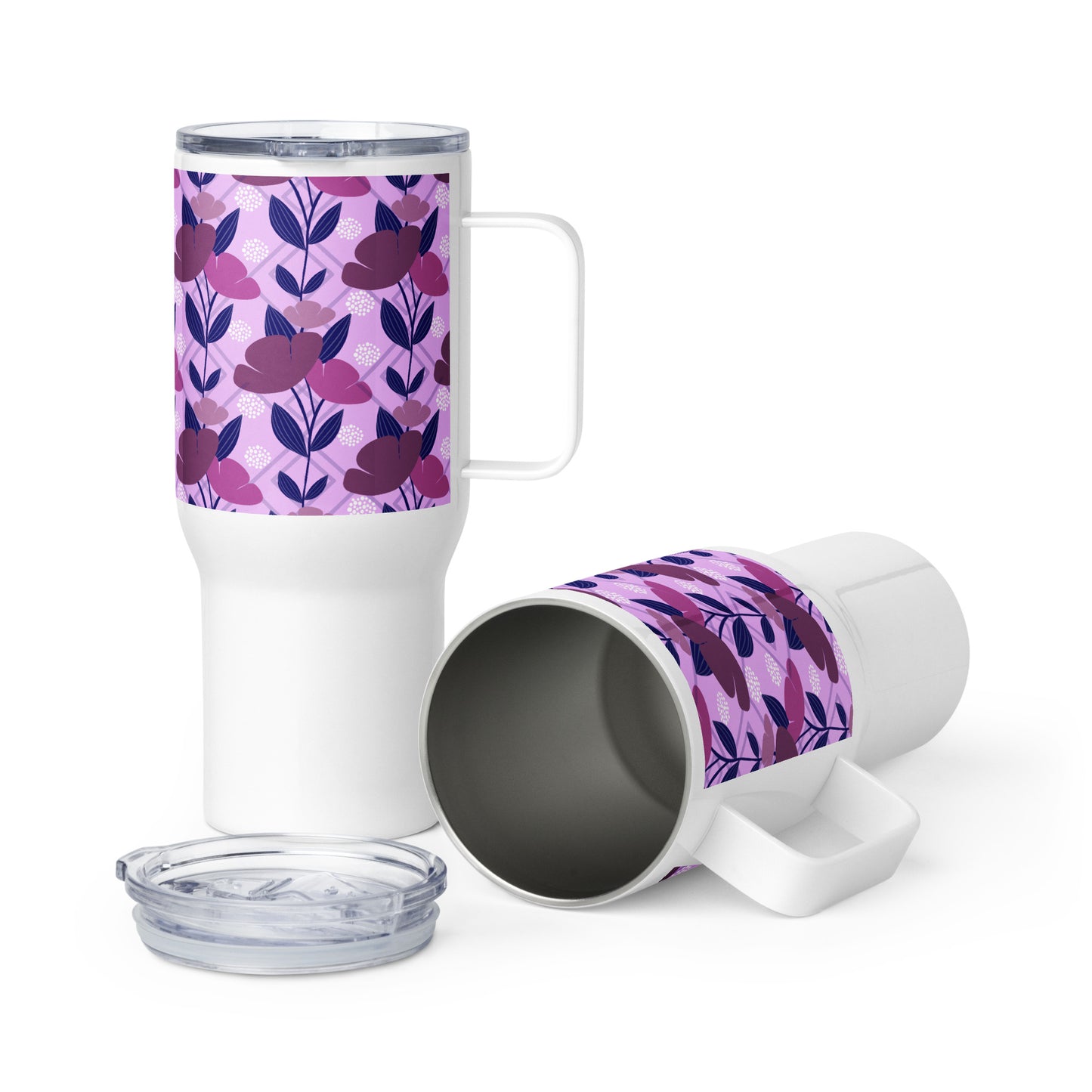 Floral Oasis Travel Mug