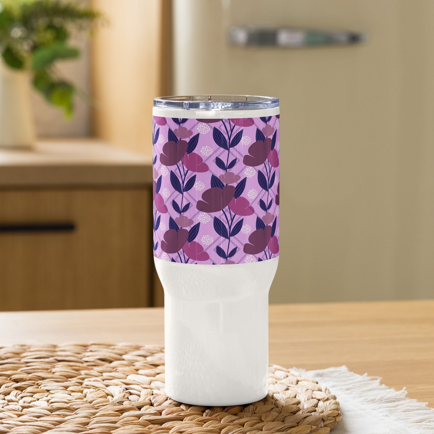 Floral Oasis Travel Mug