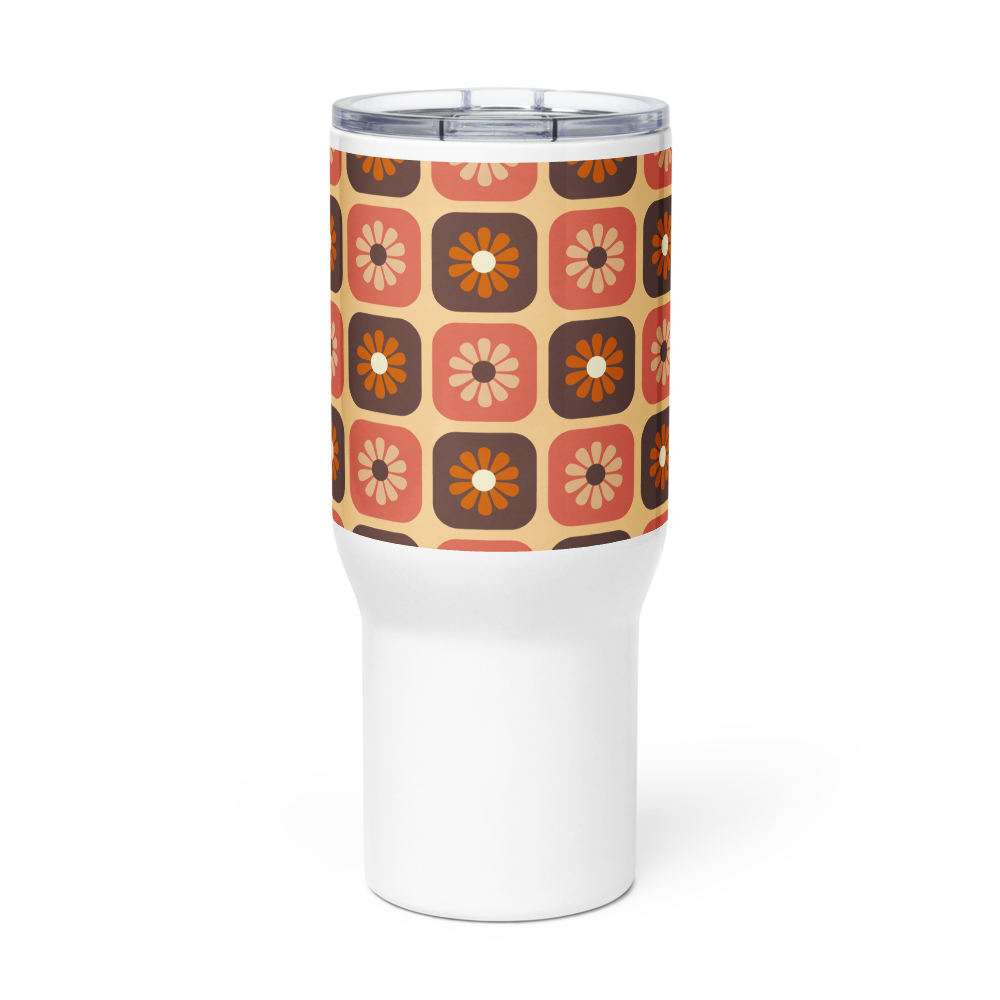 Bouquet of Dreams Travel mug with a handle