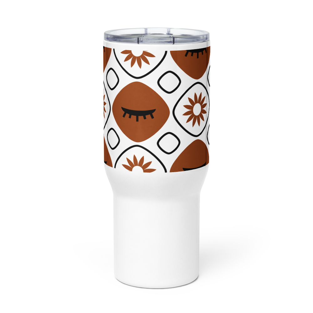 Shapes in Sight Travel mug with a handle