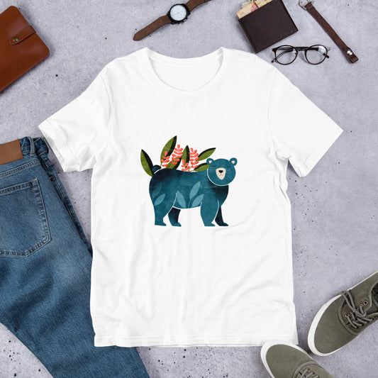 Camiseta unisex La gracia del oso