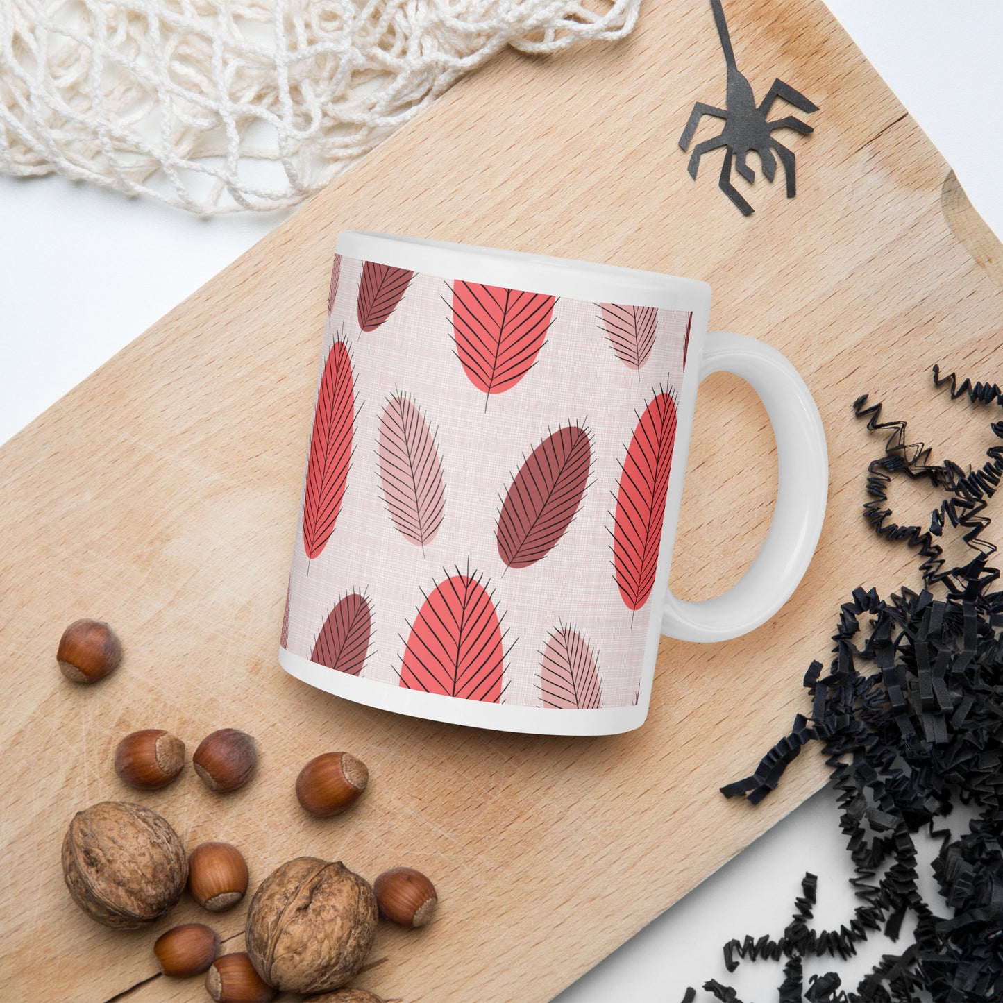 Nature's Leaves glossy Mug