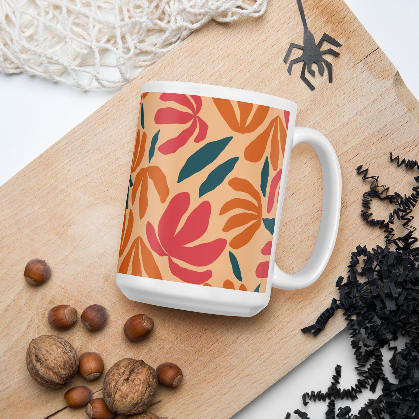 Tropical Radiance White glossy mug