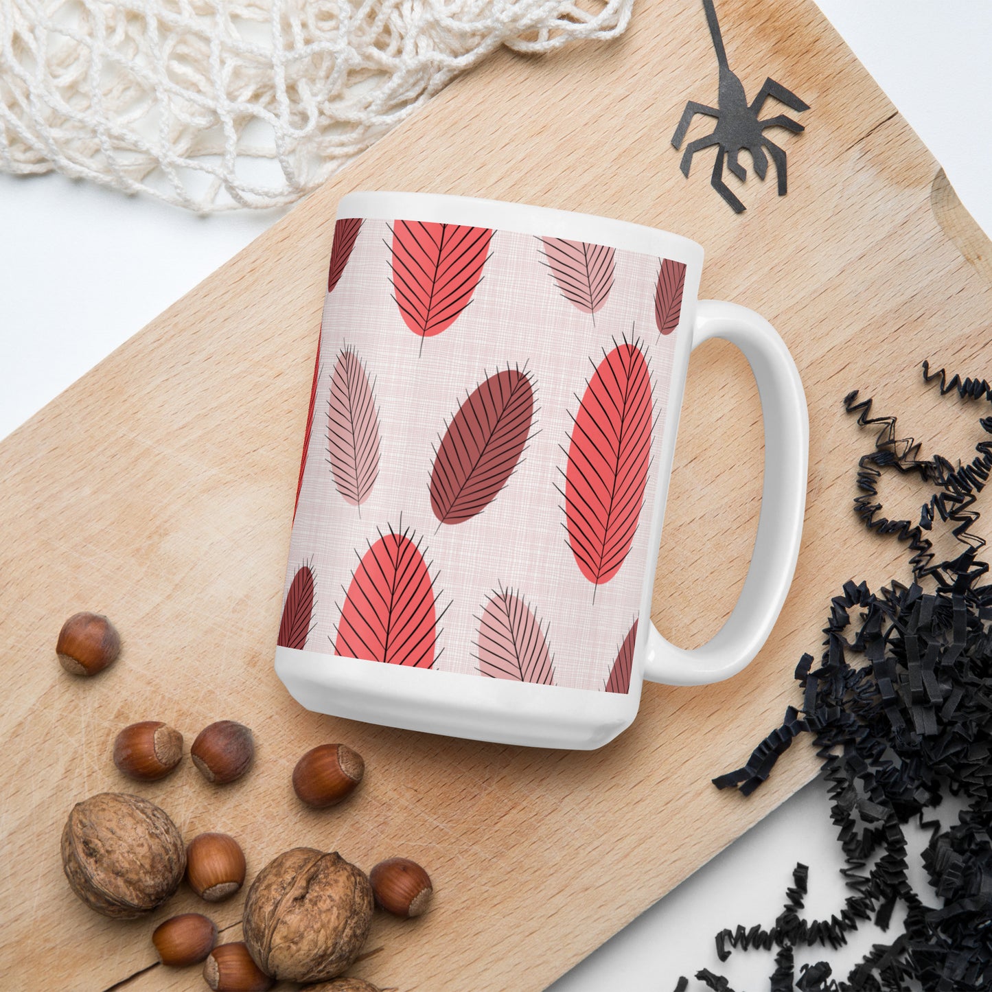 Nature's Leaves glossy Mug