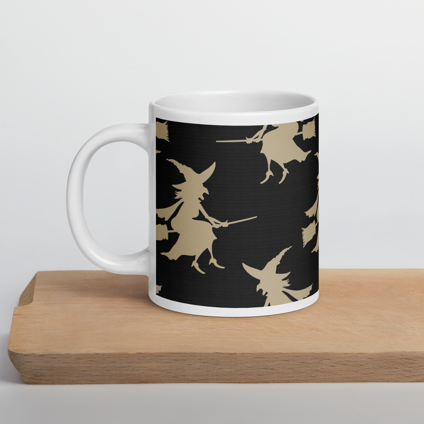 Halloween Witches - White glossy mug