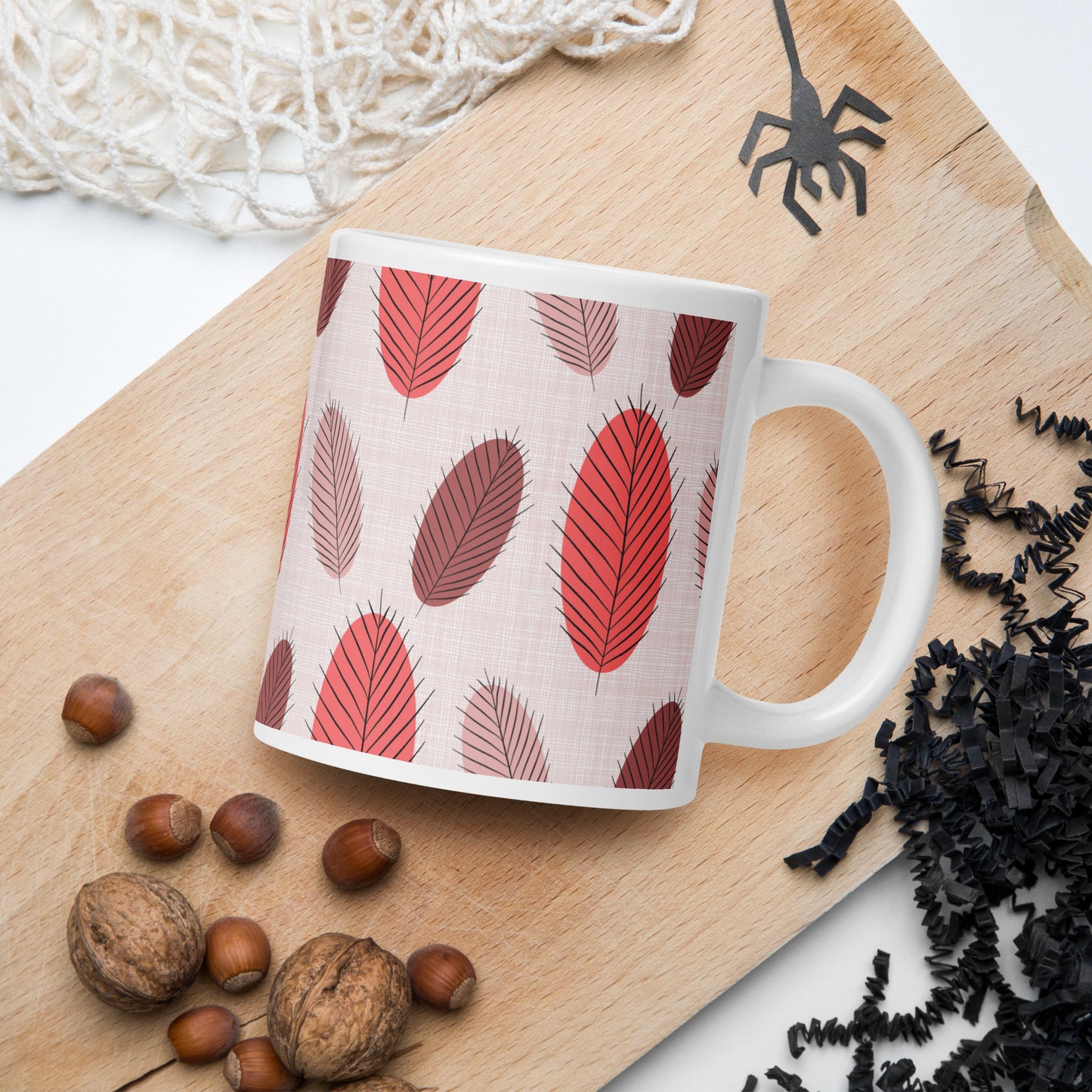 Nature's Leaves glossy Mug